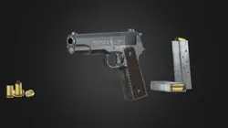 LOWPOLY - COLT M1911 - PS1 / PSX STYLE