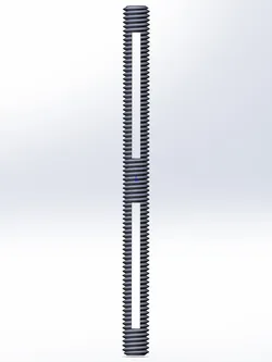 M6 screws with cuts