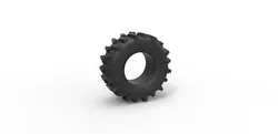 Other STL Descărcare - Anvelopă offroad 12 Scară 1:25 - 3DTechDesign