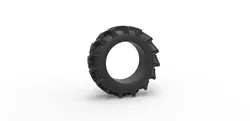 Other STL Descărcare - Anvelopă offroad 38 Scară 1:25 - 3DTechDesign