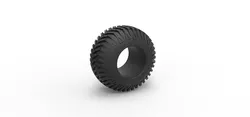 Other STL Descărcare - Anvelopă offroad 90 Scară 1:25 - 3DTechDesign
