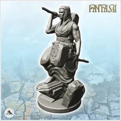 Other STL Download - Hephaestus Vulcan with anvil and forging hammers (8) - miniaby Hartolia Miniatures
