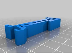 Relay Module DIN-Rail Holder for 57mm PCB