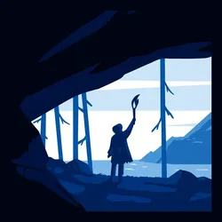 Sculptures & Artworks STL Download - Cave Exploration shadow boxby tecnoculebras