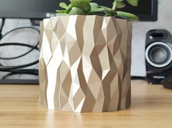 Shattered Mirror Plant pot and Planter - Vase mode design