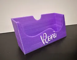Simple & Elegant Business Card Holder (customizable)