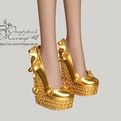 Bee shoes for Monster High doll G1