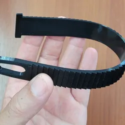 Bicycle carrier strap