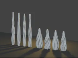 Candle models for molding