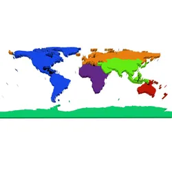 Countries Globe map