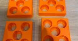 Covid vaccination vial stand