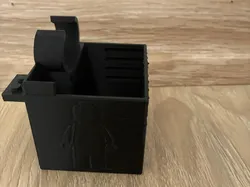 Cubo de basura A1 con puntos de conexión para minifiguras de ladrillo - Modelo de impresión 3D gratuito