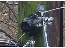 Dahua camera mount box for pole