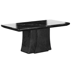 Dining table Black Cloud by manner matter