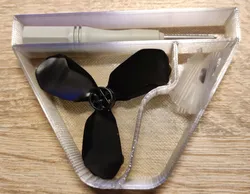 DJI Neo 2 box for spare propellers, screws and screwdriver
