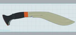 Free Vehicles & Machinery STL Download - 11 Inch Iraqi Service Issue Khukuriby Cyberbeast