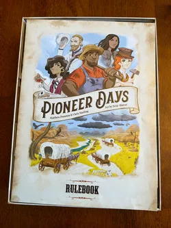 Gratis Board Games & Card Games STL indir - Pioneer Days Box Organizer - Pacorn