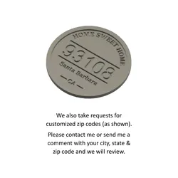 Home Decorations & Ornaments STL indir - 93108 Santa Barbara CA Coaster w/Holder (holds 6) - Trash Can Guy