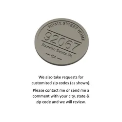 Home Decorations & Ornaments STL تنزيل - 92067 Rancho Santa Fe CA Coaster w/Holder (holds 6) - Trash Can Guy