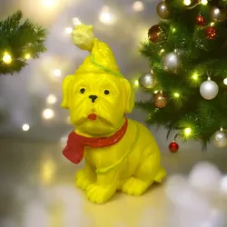 Home Decorations & Ornaments STL تنزيل - Carlin Christmas Dog - Motek3D