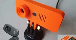 Logitech C270 Webcam Cover Replacement (with GoPro Mount)