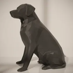 Low Poly Labrador Retriever