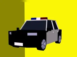 Miniature Games & Accessories STL Descărcare - LowPoly Police Car - neagww