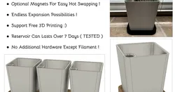 Modular Self Watering Planter - Endless Expandability !