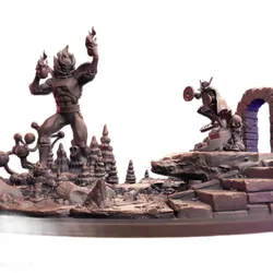 Odd Surgeon Vs Puertomadremoo Diorama
