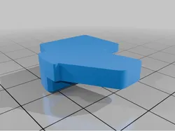 Refrigerator Salad Drawer End Stop 00631703 (Bosch, Siemens, Neff)