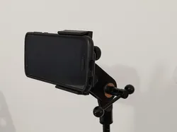 Smartphone Fixation for Microphone Stand