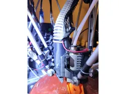Spider Effector system fan duct for CPAP hose