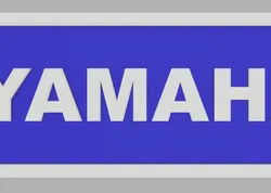 two-tone rectangular key ring - YAMAHA