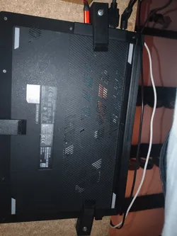 Under-desk Laptop Storage