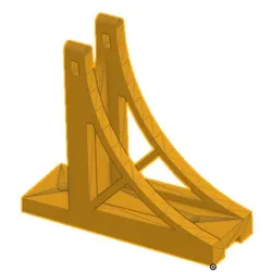 Wall mount for Stihl FS 55 grass trimmer