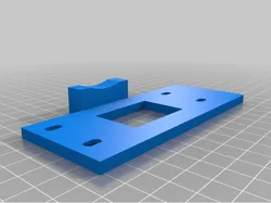 12V DC motor mount