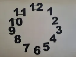 Big Wall-clock digits