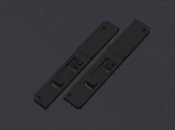 BTT Manta M8P v2.0 Low Profile Din Mount asymmetrical