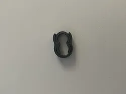 Cable clip with lock
