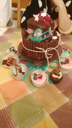 cake and cupcakes support