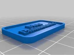 Customizable Trophy Plate