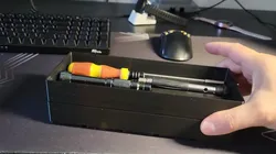 Gridfinity Screwdriver + Bits + Random stuff