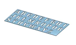 Letter - Stencil