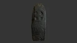 Manx cross 124. Thor's Cross. Bride