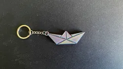 Paper Boat Keychain 2.0