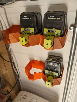 Ryobi 18v battery holder