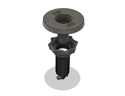 VW spare wheel holder