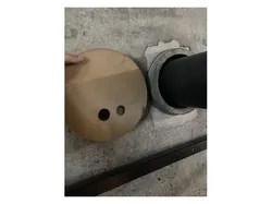 Wood stove chimney cleaning helper