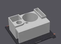 Bedside Clamp Storage
