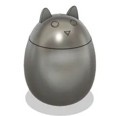 Cat shaped storage box